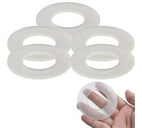 Joint d'arrêt d'eau for vanne de vidange Geberit, 5 pièces, en caoutchouc silicone, joint de valve de chasse d'eau, rondelle, diaphragme, accessoire de réservoir de toilettes 816.418.00.1