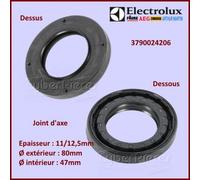 Joint d'axe 47X80X11/12,5 Electrolux 3790024206