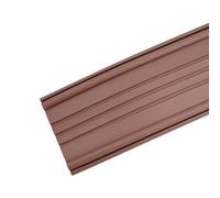 Joint de bas de porte avec doublure en feutre pour fournir une insonorisation, une protection contre la poussière et les intempéries, construction en PVC flexible pour une efficacité énergétique