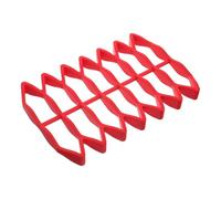 Joint de Boîte aux Lettres Extensible en Silicone Rouge et Surface Lisse | Conçu pour Résister à L'eau, Protège Magazines et Enveloppes, pour Usage Extérieur en Climat Humide