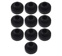 Joint de boucle de réservoir de carburant pour Bombardier Outlander 330/500/650 et pour Ski-Doo/MXZ (siège de tuyau d'huile en caoutchouc, lot de 4 ou 10, noir) (10 pièces)