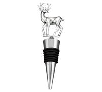 Joint de bouteille en métal bronze - Gadget anti-fuite - Bouchon décoratif - Accessoire de cuisine - Cadeau de conservation du vin