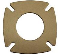 joint de bride de brûleur Wolf D80 2414210 pour EK01.3L/EK01.4L