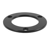 Joint de Bride de Disque de Frein Moto, 3 Trous, Métal Noir | Remplacement pour Vélo Électrique, Rondelle Pratique, Design Flottant, Stabilité Accrue, Vibrations Réduites