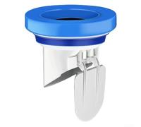 Joint de bride de rechange pour lunette de WC - Convient aux sorties d'eaux usées de 100/110 mm - Joint en caoutchouc pour éviter les fuites et pièce de réparation de cuvette de toilette