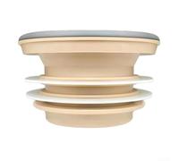 Joint de bride de sortie de sol compatible avec anneau pour cuvette de toilette empêche les déversements au niveau du raccord du tuyau de vidange (2ème étage)