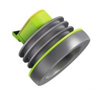 Joint de bride de toilette anti-fuite triple prévention des odeurs pour vert PP haute résistance résistant à l'âge Installation facile Convient aux toilettes de 100 à 110 mm Connexion sécurisée des