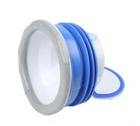 Joint de bride de toilette avec mécanisme de fermeture auto-activant conçu pour supprimer et vider la ligne d'assurance de l'intégrité