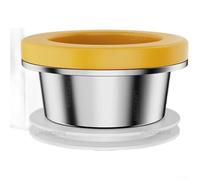 Joint de bride de toilette conçu pour tuyaux de vidange de 100 mm et 110 mm avec construction ABS et élément d'étanchéité en silicone (C)