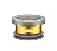 Joint de bride de toilette en acier inoxydable SUS304, Anti-odeur, connecteur de tuyau de vidange étanche, pièces de plomberie durables for salle de bains(2pcs-Gold)