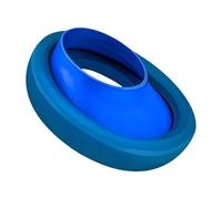 Joint de bride de toilette en caoutchouc pour installation sécurisée pour une protection contre les fuites facile et supérieure - Ensemble de repositionnement