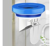 Joint de bride de toilette pour sorties d'eaux usées de 100 à 110 mm Joint en caoutchouc PVC Anti-fuite Prévention des odeurs Pièces de réparation de plomberie de salle de bain