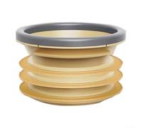 Joint de bride de tuyau d'évacuation de sol pour cuvette Closestool - Composant de connexion anti-fuite (3ème étage)
