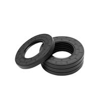 Joint de cadre NBR, couvercle en caoutchouc Nitrile TC, Double lèvre avec ressort for arbre de roulement, ID*OD*THK(5pcs,15x21x4)