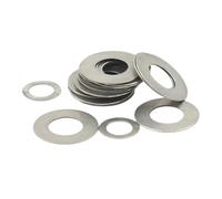 Joint de cale précision Ultra-fin en acier inoxydable 304, 10 à 50 pièces, M3 M4 M5 M6-M40, rondelle plaquette plate Ultra fine, DIN988