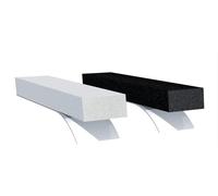 Joint de calfeutrage - profil i - mousse PVC adhésive - 7,5 m - pour 1-4 mm