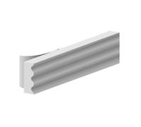 Ellen Joint caoutchouc nervuré – espaces faibles – blanc – 15 m