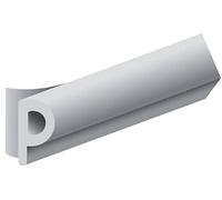 Joint de calfeutrement profil P blanc 7,5m - - 3000021