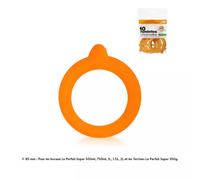 Joints 85 mm Universal - Transparent - LE PARFAIT - Sachet de 10