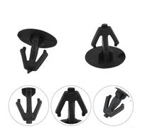 Joint de capot 1999on - 100 pièces - Plastique ABS noir - Accord 2003 - Retaineurs pour Plus pour Odyssey - Remplace 91518003 - Fixation extérieure