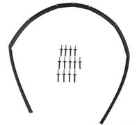 Joint de capot résistant à l'eau pour Dodge For Challenger 2008-2022 Façade de pare-chocs avant 68051392AB Garniture en caoutchouc avec 12 rivets