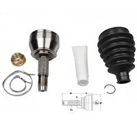 Jeu De Joints Arbre De Transmission Fast FT25072K pour Fiat Côté Roue