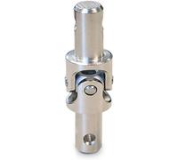 Joint de Cardan - Genouillère d'Entrainement à Tourillon - Acier nickelé - Diamètre 10 mm - pour Volet Roulant Manuel à Manivelle - Rotule d'Articulation pour Store et Volet Roulant