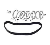 Joint de cerclage de phare pour VOLKSWAGEN Combi Split Brazil (1957-1975)