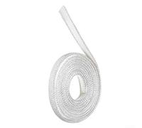 Joint de chauffage plat en corde de 15 x 3 mm avec joint de porte de four pour poêle à granulés, matériau en fibre de verre, convient pour four en verre, porte de cheminée, chaudière (200 cm)