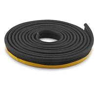 Joint de cheminée 3 m, diamètre 18 x 6 mm, joint à lèvres, bande d'étanchéité autocollante, compatible avec différents modèles de cheminées Spartherm