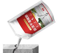Joint de ciment - 400 ml - Mastic d'étanchéité pour carrelage de douche - Étanche - Auto-nivelant - Pour fissures, joints de béton anti-fuite - Pour murs, sols et fissures