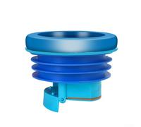 Joint de cire pour bride de toilettes avec valve anti-refoulement pour air frais de salle de bain
