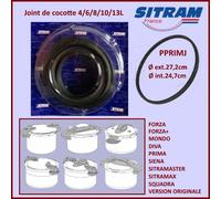 Joint de cocotte minute BJNM SITRAM PRIMA -SQUADRA 4/6/8/10/13L Ø 24cm