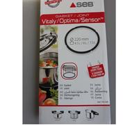 Joint de Cocotte - SEB - Optima, Sensor, Vitaly - 4.5L, 6L, 7.5L - Noir - 792189