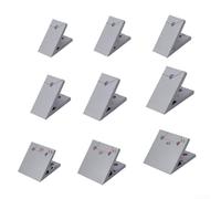 Joint de connexion d'angle en aluminium pour une fixation à 45 degrés, parfait pour un support structurel (4040)