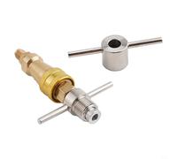 Joint de connexion rapide 1/4" FNPT en métal doré pour réfrigérateur raccord rapide adapté pour nettoyeur haute pression et extension de tuyau