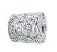 Joint de corde de fibre céramique, Joint en corde de fibre céramique for poêle, chaudière, four, tresse carrée, plusieurs tailles(50x50/mm*1m)