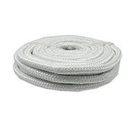 Joint de corde en fibre de céramique, carré tressé, 1 m, joint haute température pour chaudière, four et coulée de four (B, 10 mm)