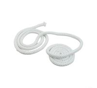 Joint de corde en fibre de verre de 3 mètres pour portes de poêle pour améliorer votre efficacité de combustion du bois (12 mm de long)