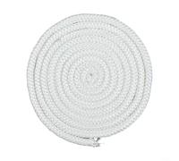 Joint de corde en fibre de verre pour portes de poêle à bois, 2 m de long, convient pour les brûleurs à bois, cheminées et fours industriels pour améliorer l'étanchéité et la performance (8 mm)