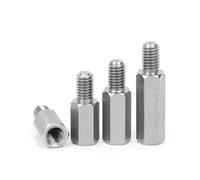 Joint de couplage M3 M4, entretoise hexagonale, pilier MF mâle-femelle, entretoise for carte PCB, carte mère 304 A2-70 en acier inoxydable, 10 pièces(14mm,M3 (10PCS))