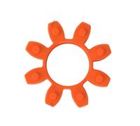 Joint de coupleur de tampon de fleur de prunier élastique, coussin de fleur de prunier solide, caoutchouc polyuréthane creux, Types de couplage flexibles(D45 Solid)