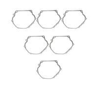 Joint de Couvercle de Carter Compatible avec Les Moteurs GX390 188F 13 CV 5 KW 6,5 KW et Les générateurs EC6500 et E5000 (6 pièces).