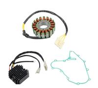 Joint de couvercle de moteur de moto, ensemble de redresseur de régulateur de bobine de Stator magnéto 90139004000 90539004100 Compatible avec 125 200 2012-2018