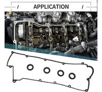 Joint De Couvercle De Soupape, Joint D'Étanchéité De Soupape De Culasse, Pour Hyundai Elantra 2003-2012, En Caoutchouc, No.2244123762/2244323001, Noir