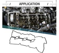 Joint De Couvercle De Soupape, Joint D'Étanchéité De Soupape De Culasse, Pour Hyundai Santa Fe 3.3L Dohc V6 24V 2007-2009, En Caoutchouc, No.224413C110 Noir, 1 Pièce
