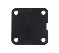 Joint de culasse en caoutchouc pour compresseurs d'air - Rondelles noires de 0,8 mm d'épaisseur, compatible avec les culasses d'outils pneumatiques standard, pièce (A)