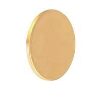 Joint de disque en laiton H62, conductivité électrique for la découpe de pièces, disque métallique rond en laiton de 0,5 à 3 mm d'épaisseur(1x20mm)