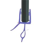 Joint de douche en caoutchouc transparent et universel for portes vitrées salle bain pour une utilisation dans les salles de bains et l(23.0mm)