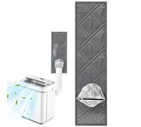 Joint de fenêtre AC Couvercle Thermique Isolant Réglable De Porte | Kit d'étanchéité pour fenêtre, climatiseur et sèche linge portable 3 couches préparation hivernale maison insonorisation